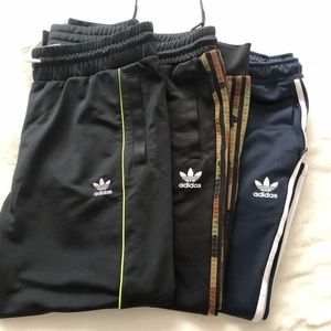 3 adidas pants bundle